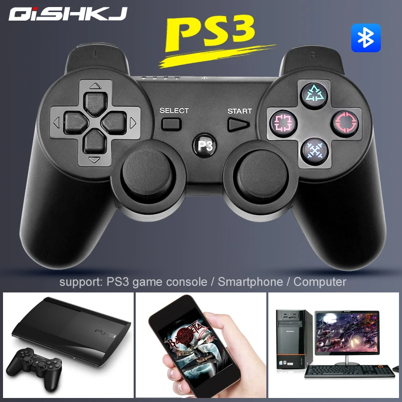 Wireless Bluetooth Gamepad For PS3 Controller Playstation 3 dualshock game Joystick play station 3 console
Wireless Bluetooth Gamepad For PS3 Controller Playstation 3 dualshock game Joystick play station 3 console