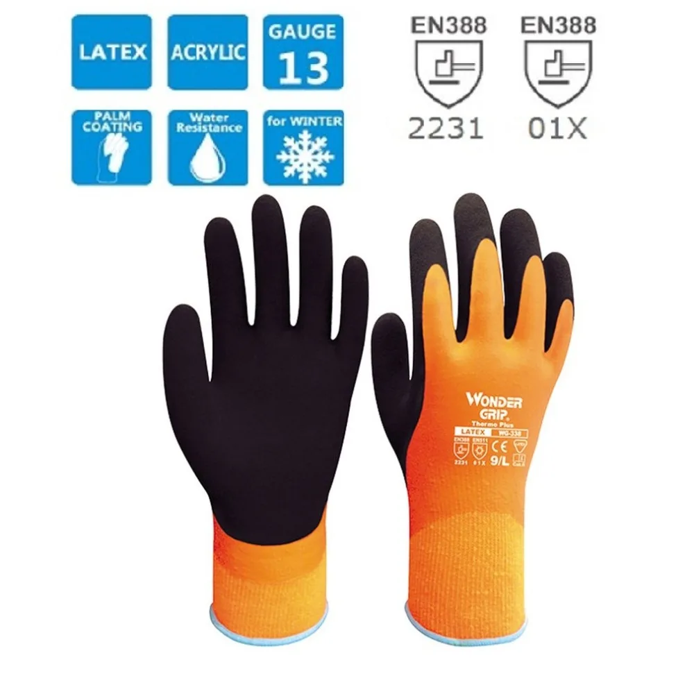 WG-338 Anti-cut Gloves Garden Warm Safety Glove Acrylic Anti Cold Thermal Gloves Waterproof Winter Cold Proof Work Gloves
WG-338 Anti-cut Gloves Garden Warm Safety Glove Acrylic Anti Cold Thermal Gloves Waterproof Winter Cold Proof Work Gloves
