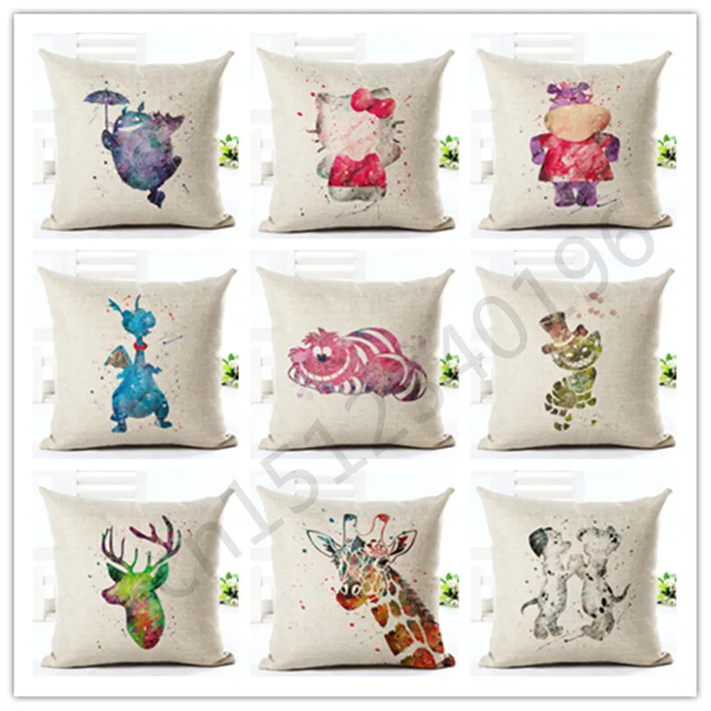 2018 45x45 Arrival Cartoon Style Color Animal Housewear Chair Cushion Cover Creativity Pillow Case Cotton Linen Square
2018 45x45 Arrival Cartoon Style Color Animal Housewear Chair Cushion Cover Creativity Pillow Case Cotton Linen Square