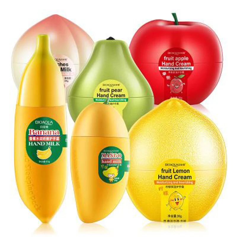 BIOAQUA Fruit Hand Cream Peaches/Banana/Mango Anti-aging Moisturizing Nourishing Hydrating Hand Cream For Winter Hand Care
BIOAQUA Fruit Hand Cream Peaches/Banana/Mango Anti-aging Moisturizing Nourishing Hydrating Hand Cream For Winter Hand Care