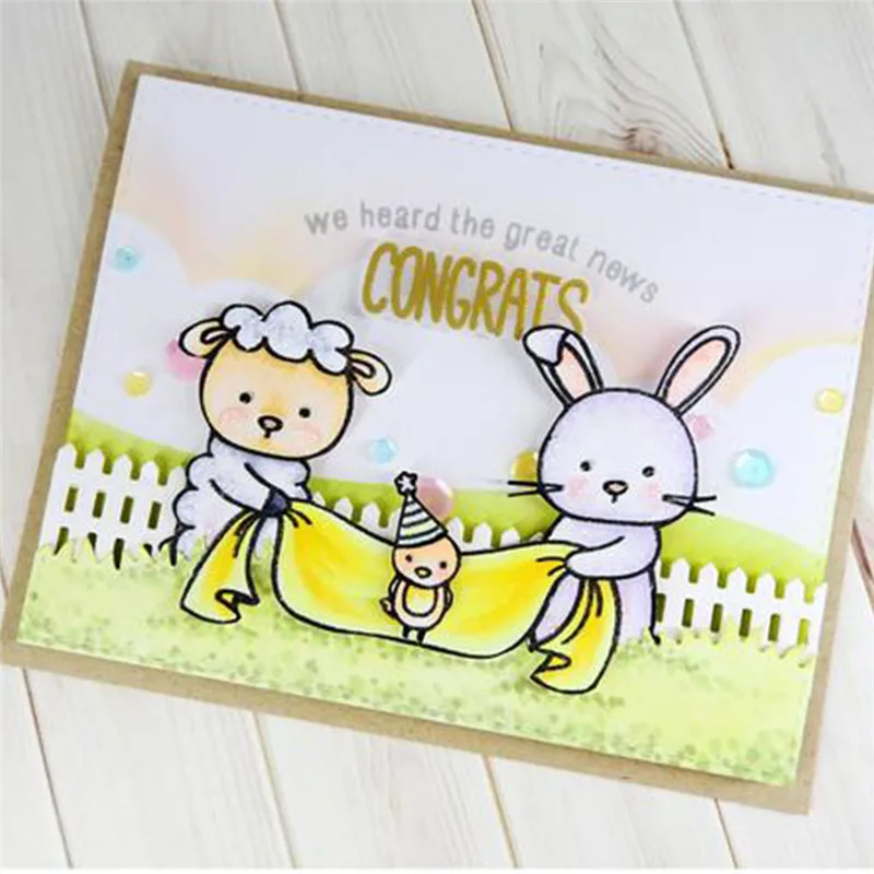 YaMinSanNiO Bunny Dies Scrapbooking Metal Cutting New 2019 Sheep Stamps and Dies Chicken Clear Stamp Crafts Dies Cuts Card Make
YaMinSanNiO Bunny Dies Scrapbooking Metal Cutting New 2019 Sheep Stamps and Dies Chicken Clear Stamp Crafts Dies Cuts Card Make