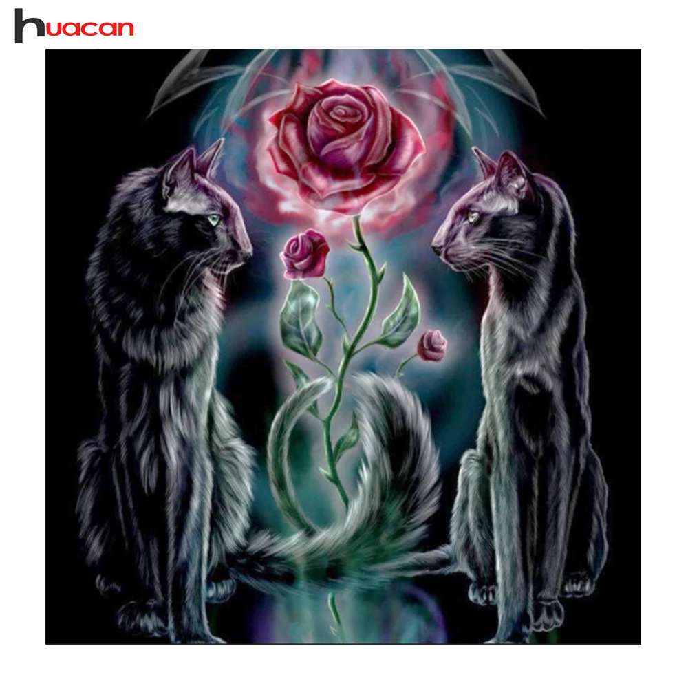 HUA CAN Full Square Diamond Embroidery Diy 5D Diamond Painting Cats Wedding Decoration Cross Stitch Crystal Modern Arts Crafts
HUA CAN Full Square Diamond Embroidery Diy 5D Diamond Painting Cats Wedding Decoration Cross Stitch Crystal Modern Arts Crafts