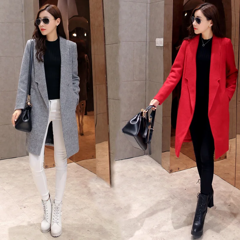 Open Stitch Womens Coats 2018 Winter Warm Wool Blend Coat and Jacket Long Ladies Coats
Open Stitch Womens Coats 2018 Winter Warm Wool Blend Coat and Jacket Long Ladies Coats