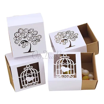 100 pcs/lot Wedding Favor Boxes Love Tree and Birdcag Laser Cut Gift Candy Boxes Favor Box for Wedding Decoration Birthday Party
100 pcs/lot Wedding Favor Boxes Love Tree and Birdcag Laser Cut Gift Candy Boxes Favor Box for Wedding Decoration Birthday Party