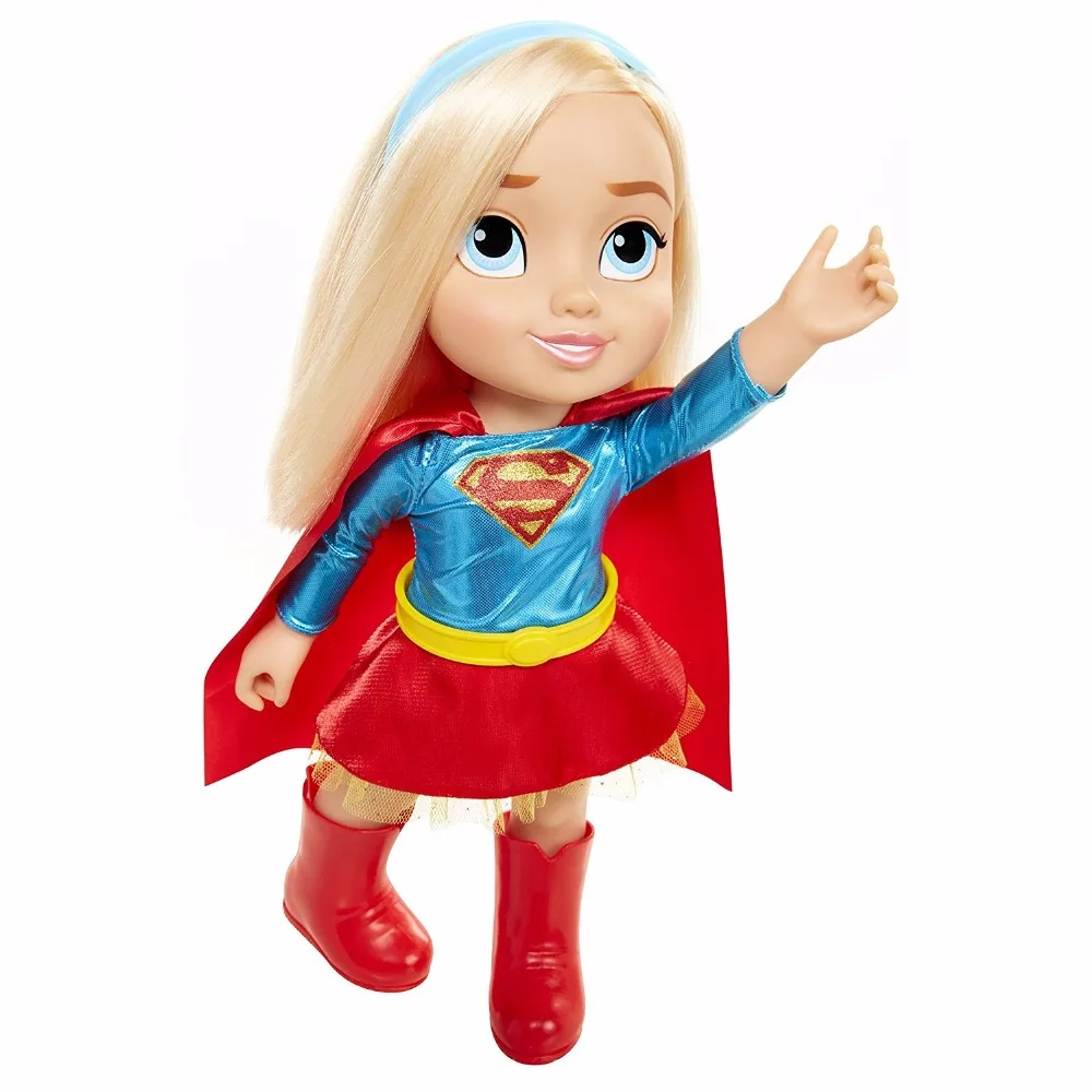 Original DC SUPPER Hero Girls SUPPERGIRL 37cm Princess Toddler Doll girl's gift Color box Hair can be combed Lovely
Original DC SUPPER Hero Girls SUPPERGIRL 37cm Princess Toddler Doll girl's gift Color box Hair can be combed Lovely