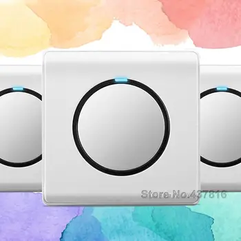 High Quality Funshion Click Switch,1 Gang 1 Way/2 Way, Pressure Switch Push Button Switch Light Wall Switch with LED Indicator
High Quality Funshion Click Switch,1 Gang 1 Way/2 Way, Pressure Switch Push Button Switch Light Wall Switch with LED Indicator