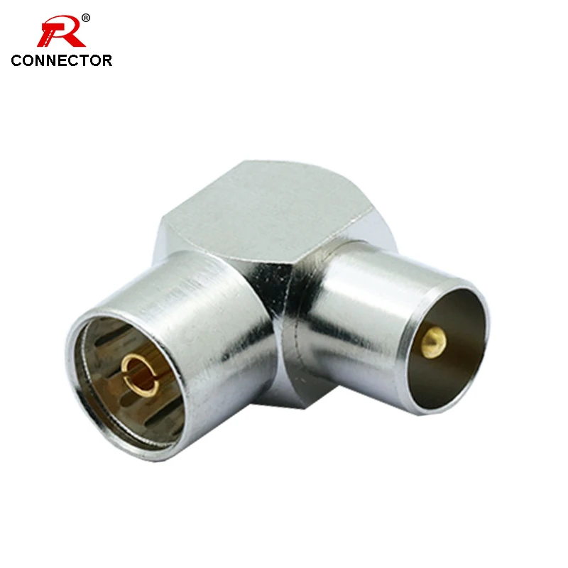 1pc Gold Plated,DVB-T TV PAL Female to Male, Right Angle, RF Adapter Connector, Elbow TV male to female Connector 
1pc Gold Plated,DVB-T TV PAL Female to Male, Right Angle, RF Adapter Connector, Elbow TV male to female Connector