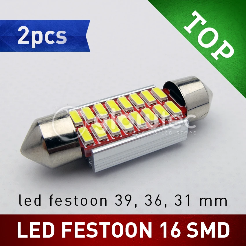2pcs Festoon Bulb 31mm 36mm 39mm C5W 4014 LED CANBUS NO ERROR Car Dome Interior LED Lights Lamp Auto Map Roof Reading GLOWTEC
2pcs Festoon Bulb 31mm 36mm 39mm C5W 4014 LED CANBUS NO ERROR Car Dome Interior LED Lights Lamp Auto Map Roof Reading GLOWTEC