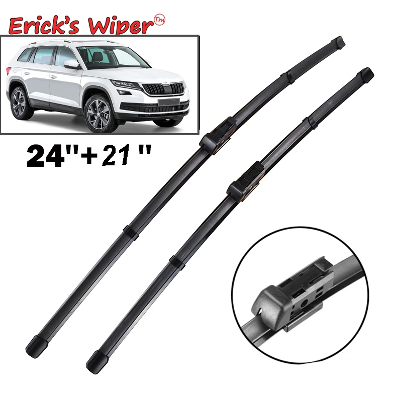 Erick's Wiper LHD Front Wiper Blades For Skoda Kodiaq 2016 2017 2018 2019 2020 Windshield Windscreen Front Window 24"+21"
Erick's Wiper LHD Front Wiper Blades For Skoda Kodiaq 2016 2017 2018 2019 2020 Windshield Windscreen Front Window 24"+21"