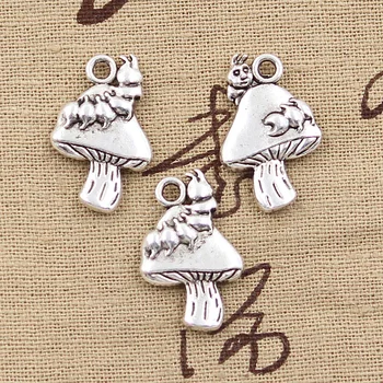 8pcs Charms Centipede In Mushroom 25x16mm Handmade Pendant Making fit,Vintage Tibetan Bronze Silver color,DIY For Necklace
8pcs Charms Centipede In Mushroom 25x16mm Handmade Pendant Making fit,Vintage Tibetan Bronze Silver color,DIY For Necklace