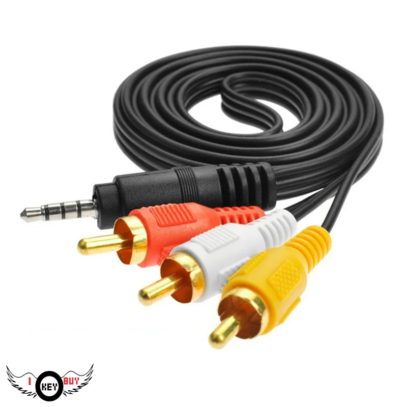 High Quality 1.5 Meters AV Able 3.5mm Audio Able Ane Three Lotus Line 3RCA Audio And Video Cable 3.5 Chromatic Aberration Wire
High Quality 1.5 Meters AV Able 3.5mm Audio Able Ane Three Lotus Line 3RCA Audio And Video Cable 3.5 Chromatic Aberration Wire