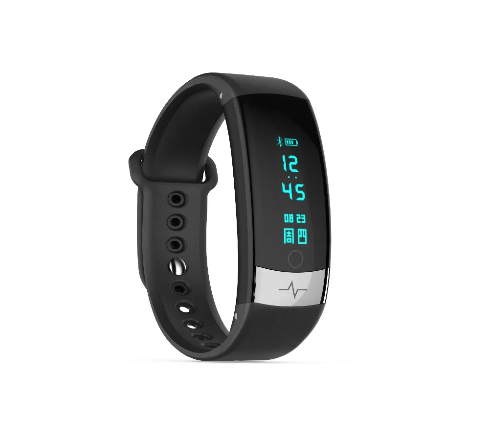 

Smart bracelet QS03 heart rate ECG calorie step counter fitness tracker clock reminder IP67 waterproof for Android IOS watches