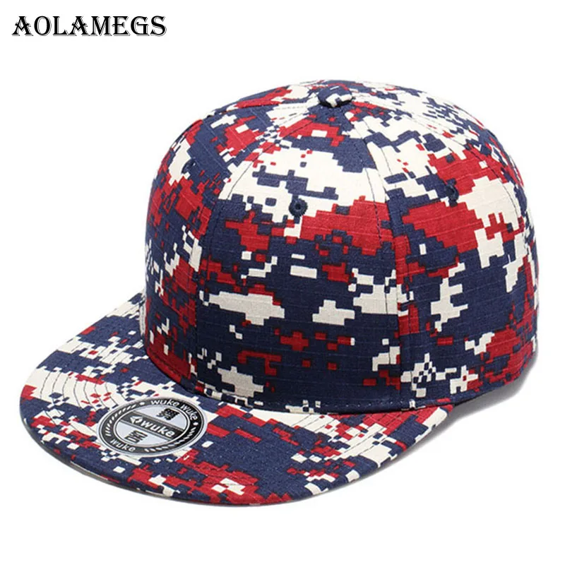 Aolamegs Hip Hop Cap Camouflage Baseball Caps Snapback Polyester Fashion Casual Couple Summer Autumn High Quality Streetwear
Aolamegs Hip Hop Cap Camouflage Baseball Caps Snapback Polyester Fashion Casual Couple Summer Autumn High Quality Streetwear