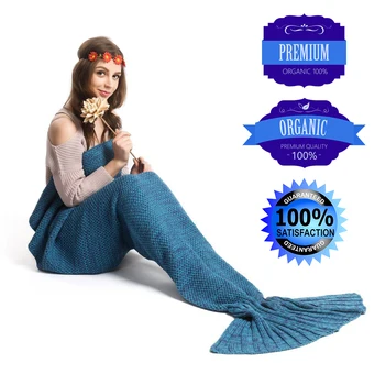 Mermaid Blanket Handmade Knitted Sleeping Wrap TV Sofa Mermaid Tail Blanket Kids Adult Baby crocheted bag Bedding Throws bag
Mermaid Blanket Handmade Knitted Sleeping Wrap TV Sofa Mermaid Tail Blanket Kids Adult Baby crocheted bag Bedding Throws bag