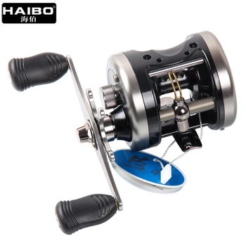 Haibo R300 Round Baitcast Reel 5.5:1 4B+1RB Fishing Baitcasting Reel Trolling Saltwater Reels Fishing Wheel
Haibo R300 Round Baitcast Reel 5.5:1 4B+1RB Fishing Baitcasting Reel Trolling Saltwater Reels Fishing Wheel