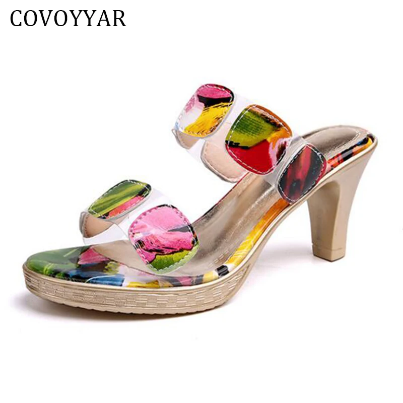 2019 Mixed Color Women's Sandals Summer Fashion Open Toe High Heels Slippers Thin Heel Woman Shoes Slides WSS258
2019 Mixed Color Women's Sandals Summer Fashion Open Toe High Heels Slippers Thin Heel Woman Shoes Slides WSS258