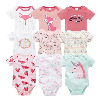 Kavkas 3Pcs Baby Rompers Summer Baby Girl Clothes 2019 Newborn Baby Clothes Cotton Baby Boy Sets Roupas Bebe De Infant Jumpsuit
Kavkas 3Pcs Baby Rompers Summer Baby Girl Clothes 2019 Newborn Baby Clothes Cotton Baby Boy Sets Roupas Bebe De Infant Jumpsuit