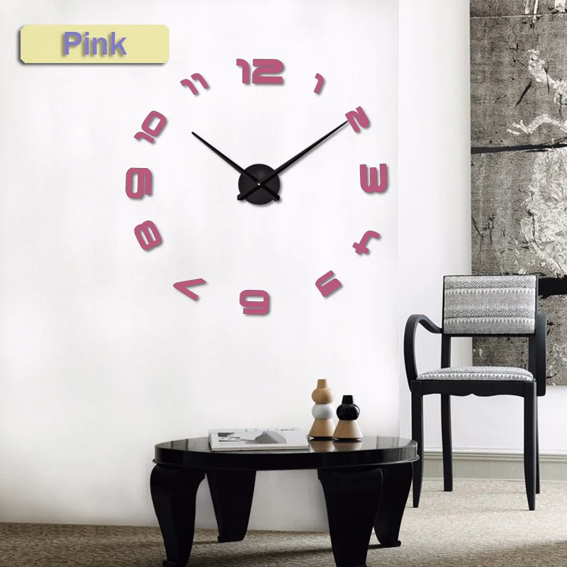 2019 New fashion DIY Wall Clock Acrylic EVA Mirror large wall clock Personalized Digital Wall Clock Free shipping 120cm x 120 cm
2019 New fashion DIY Wall Clock Acrylic EVA Mirror large wall clock Personalized Digital Wall Clock Free shipping 120cm x 120 cm