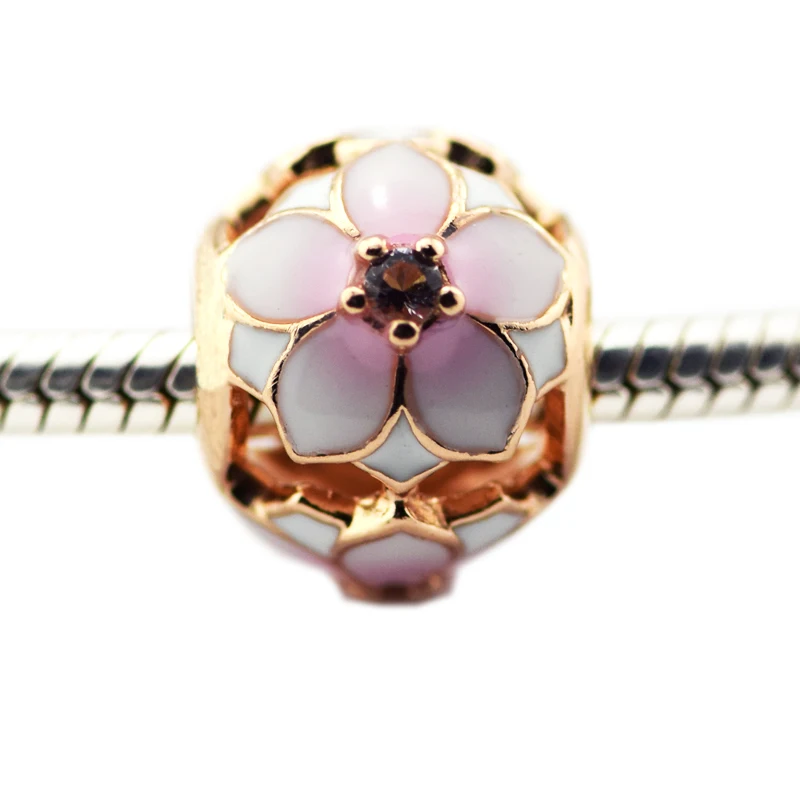 CKK 925 Sterling Silver Magnolia Bloom Flower Charms Beads Fits Original Bracelets Charm Silver 925 DIY Jewelry Making berloques
CKK 925 Sterling Silver Magnolia Bloom Flower Charms Beads Fits Original Bracelets Charm Silver 925 DIY Jewelry Making berloques