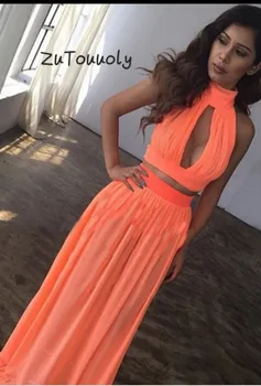 Orange Peach Long Evening Dress Sexy Open Front Floor Length Chiffon Two Pieces Uk Prom Dresses For Junior Girls Sexy Evening
Orange Peach Long Evening Dress Sexy Open Front Floor Length Chiffon Two Pieces Uk Prom Dresses For Junior Girls Sexy Evening