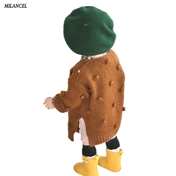 MILANCEl 2018 Girls Sweater Woolen Coat for Girls 3D Pom Pom Decor Cardigan for a Girl Autumn Winter Baby Girl Sweater Coat
MILANCEl 2018 Girls Sweater Woolen Coat for Girls 3D Pom Pom Decor Cardigan for a Girl Autumn Winter Baby Girl Sweater Coat