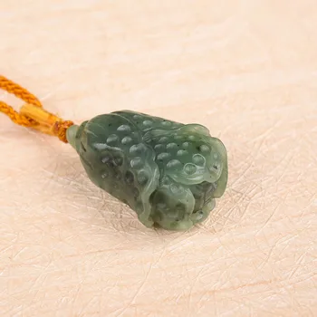Natural Hetian stone pendant necklace carved green cabbage pendant men and women jewelry JADES jewelry children's style
Natural Hetian stone pendant necklace carved green cabbage pendant men and women jewelry JADES jewelry children's style