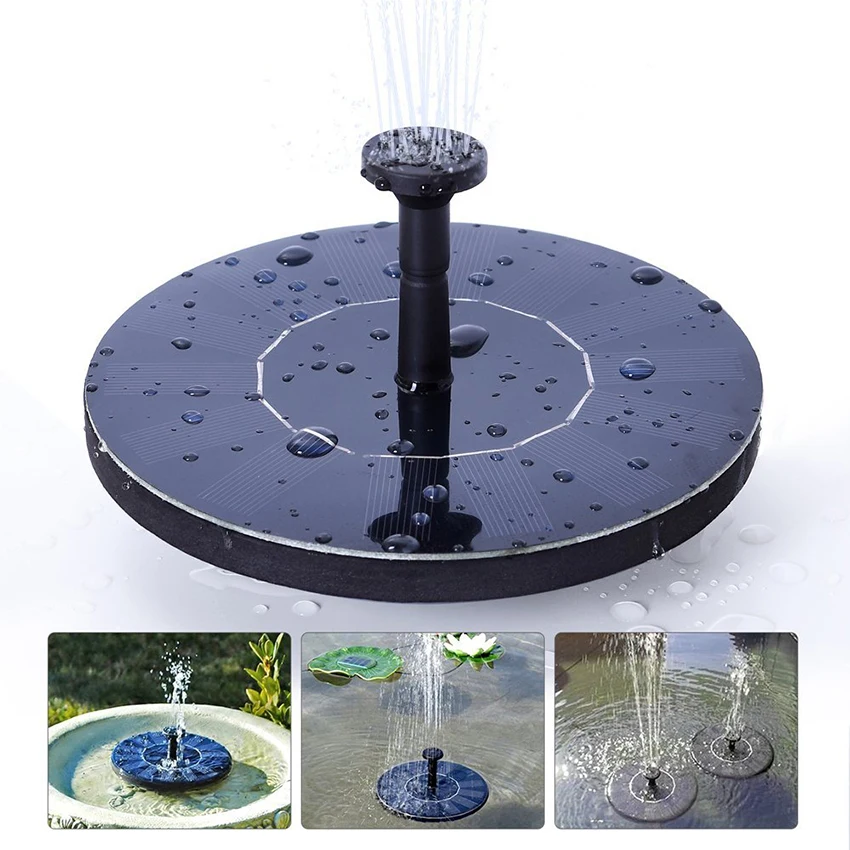 200L/h Outdoor Solar Powered Bird Bath Water Fountain Pump For Pool Garden Aquarium Water Pumps 
200L/h Outdoor Solar Powered Bird Bath Water Fountain Pump For Pool Garden Aquarium Water Pumps