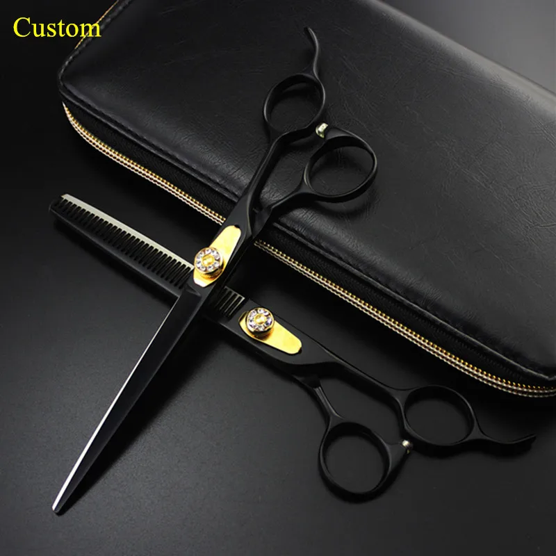 Custom logo Japan steel 7'' pet dog grooming hair scissors set dog cutting shears scissor thinning berber hairdressing scissors
Custom logo Japan steel 7'' pet dog grooming hair scissors set dog cutting shears scissor thinning berber hairdressing scissors