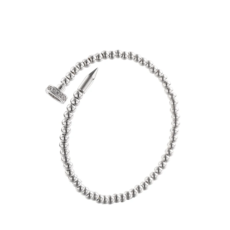 CHRAN Classic Open End Screw Bangles for Women Exquisite Silver Plated Sparkling Crystal Bracelet Jewelry
CHRAN Classic Open End Screw Bangles for Women Exquisite Silver Plated Sparkling Crystal Bracelet Jewelry