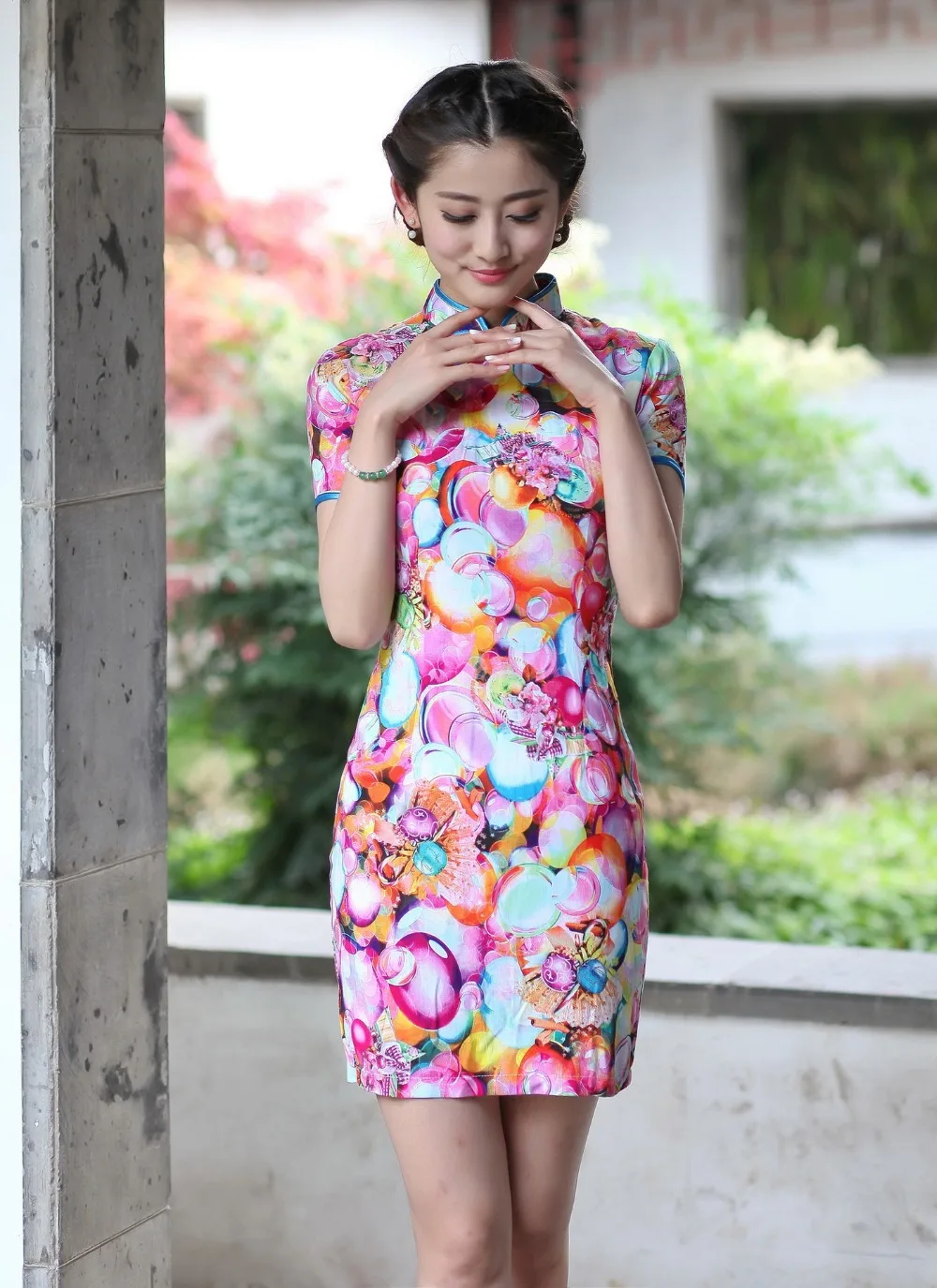 Shanghai Story Blend Cotton cheongsam dress Womens chinese traditional clothing qipao Oriental dress hot sale 6 style 2523
Shanghai Story Blend Cotton cheongsam dress Womens chinese traditional clothing qipao Oriental dress hot sale 6 style 2523