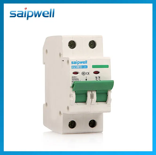 2014 New 40A 50A 63A Double Poles C- curves electrical mini circuit breaker SPM1-63/2P
2014 New 40A 50A 63A Double Poles C- curves electrical mini circuit breaker SPM1-63/2P