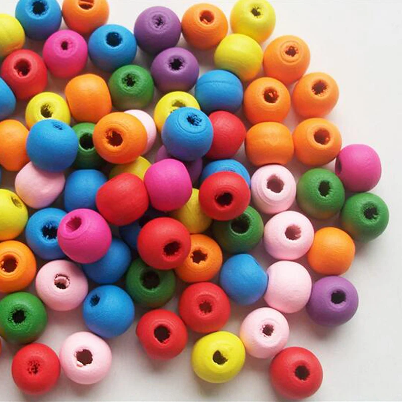 200Pcs/Pack 8mm 10mm Assorted Mixed COLORFUL Wooden Round Bead Loose Spacer For Charm Bracelet Wholesale Straight Hole Jewelry
200Pcs/Pack 8mm 10mm Assorted Mixed COLORFUL Wooden Round Bead Loose Spacer For Charm Bracelet Wholesale Straight Hole Jewelry