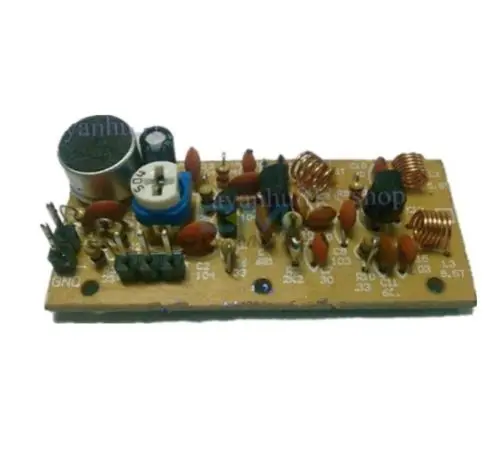 DC 1.5V-9V FM Wireless Microphone DIY Kit DIY Parts For Electronic Learning Kits 80MHz-108MHz Free Shipping
DC 1.5V-9V FM Wireless Microphone DIY Kit DIY Parts For Electronic Learning Kits 80MHz-108MHz Free Shipping