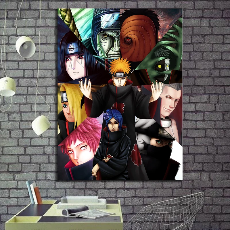 Modular Canvas Painting 1 Piece Naruto Akatsuki Home Decor Anime Role Picture Modern Print Poster For Living Room Wall Art Frame
Modular Canvas Painting 1 Piece Naruto Akatsuki Home Decor Anime Role Picture Modern Print Poster For Living Room Wall Art Frame