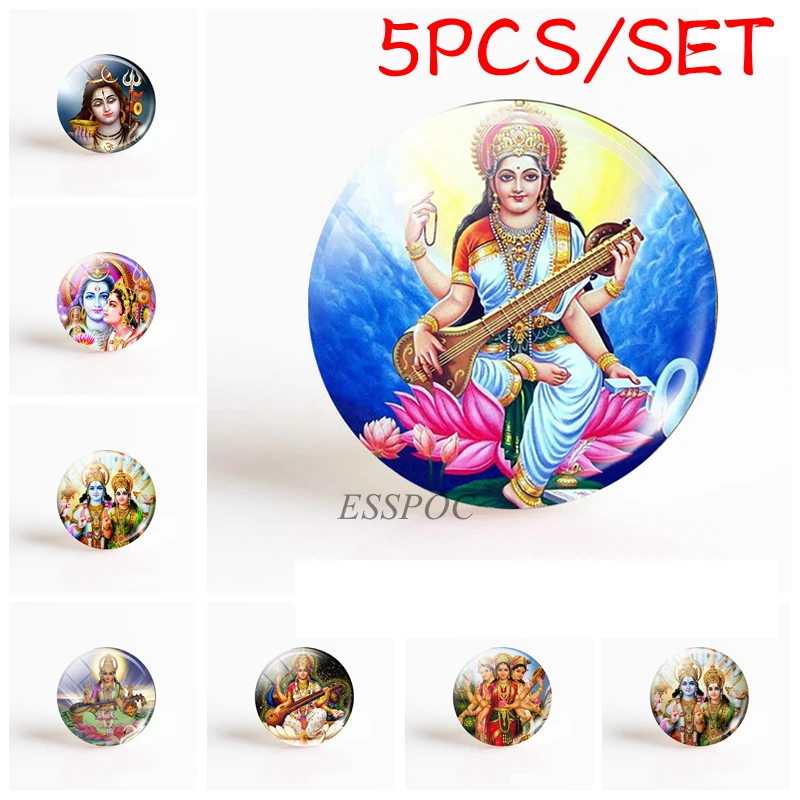 5PCS/SET Buddhist Vishnu Lakshmi Amulet 25mm Round Glass Cabochon Photo Cameo DIY Jewelry Handmade Pendant
5PCS/SET Buddhist Vishnu Lakshmi Amulet 25mm Round Glass Cabochon Photo Cameo DIY Jewelry Handmade Pendant