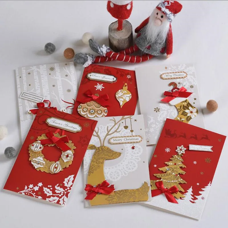 1Set Creative Paper 3D Merry Christmas Greeting Cards Kids Blessing Card+Envelope New Year Postcard Gift Folding Card Xmax Party
1Set Creative Paper 3D Merry Christmas Greeting Cards Kids Blessing Card+Envelope New Year Postcard Gift Folding Card Xmax Party