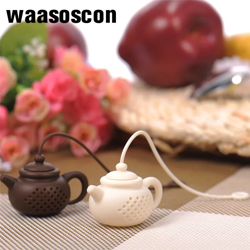 High Quality Creative Silicone Tea Bag Tea Pot Shape Tea Filter Safely Cleaning Infuser Reuseable Tea Coffee Strainer Accessory
High Quality Creative Silicone Tea Bag Tea Pot Shape Tea Filter Safely Cleaning Infuser Reuseable Tea Coffee Strainer Accessory