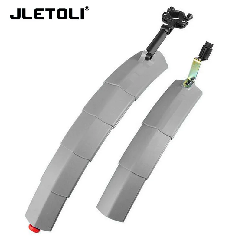 JLETOLI Adjustable Folding Bicycle Fenders with LED Light Bike Quick Mount Bike Mudguard Wings for Bicycle Front/Rear Fenders
JLETOLI Adjustable Folding Bicycle Fenders with LED Light Bike Quick Mount Bike Mudguard Wings for Bicycle Front/Rear Fenders