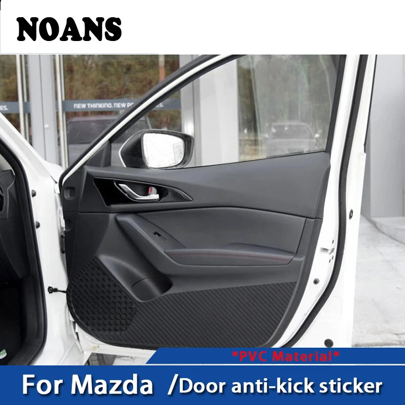 NOANS 4pcs Auto Car 3D Door Anti Kick Pad Mat Stickers For Mazda 3 6 CX-5 CX-4 Atenza Axela anti-kick Dust Proof Mat Accessories
NOANS 4pcs Auto Car 3D Door Anti Kick Pad Mat Stickers For Mazda 3 6 CX-5 CX-4 Atenza Axela anti-kick Dust Proof Mat Accessories