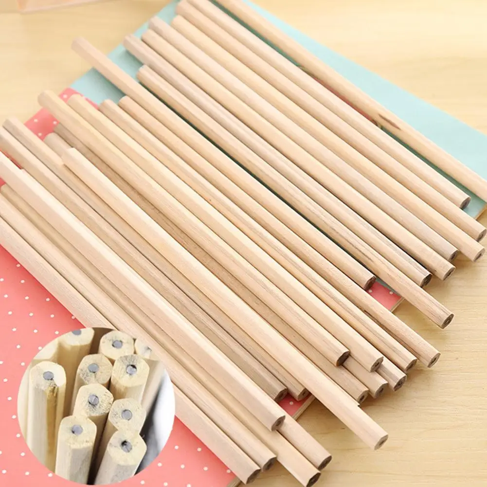 10PCs/lot Eco-friendly Natural Wood Pencil HB Blank Hexagonal Non-toxic Standard Pencil Cute Stationery Office School Supplies
10PCs/lot Eco-friendly Natural Wood Pencil HB Blank Hexagonal Non-toxic Standard Pencil Cute Stationery Office School Supplies