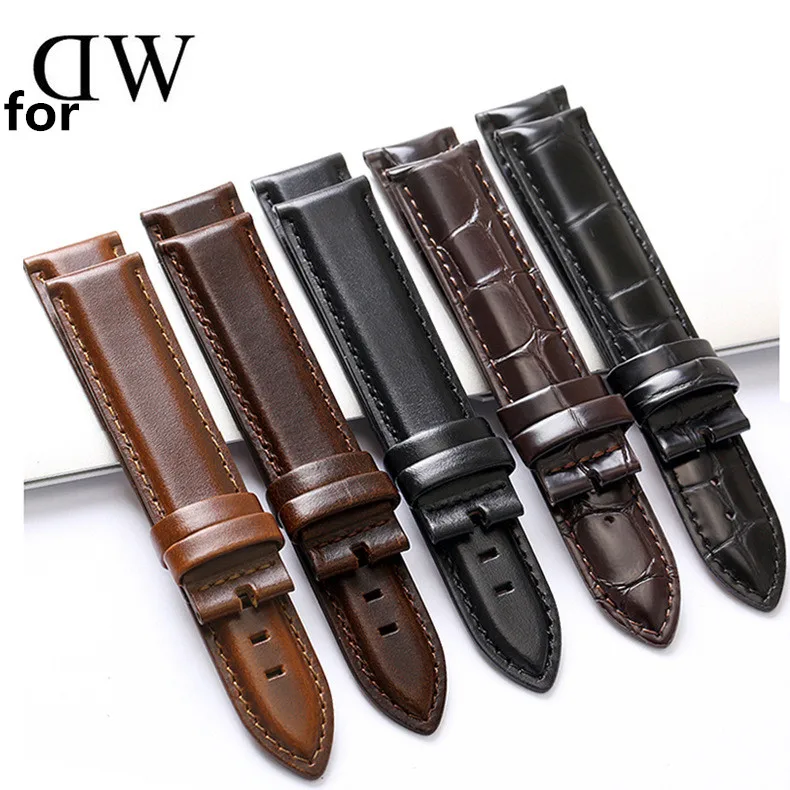 For DW watch substitute leather watch with top layer cowhide crocodile leather pattern high-end 13/17/20mm
For DW watch substitute leather watch with top layer cowhide crocodile leather pattern high-end 13/17/20mm