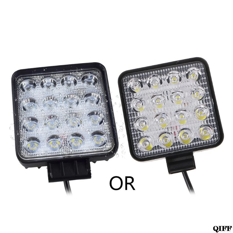 Wholesale 48W Vehicel Headlights 16LEDs Cool White Light Bar 4inch Vehicle Work Light LED Truck For SUV May06
Wholesale 48W Vehicel Headlights 16LEDs Cool White Light Bar 4inch Vehicle Work Light LED Truck For SUV May06