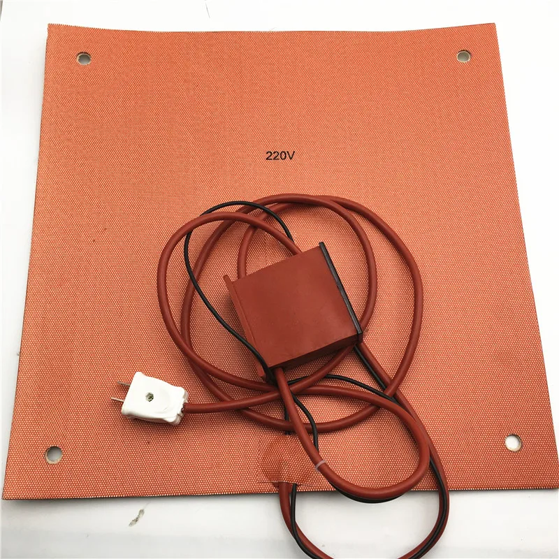 12V/24V 1000W Silicone Heater 400x400mm for Creality CR-10 4S 3D Printer Heated Bed Pad with digital controller
12V/24V 1000W Silicone Heater 400x400mm for Creality CR-10 4S 3D Printer Heated Bed Pad with digital controller