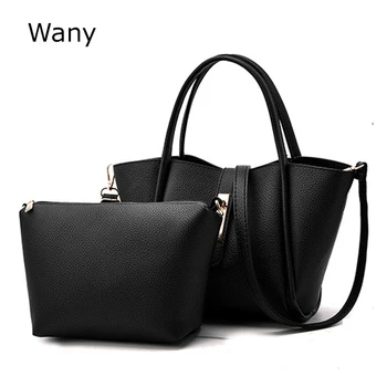 New female bag Women's Handbags fashion 2 pcs/set bun mother bag bucket Women Handbag shoulder bags lady tote bag
New female bag Women's Handbags fashion 2 pcs/set bun mother bag bucket Women Handbag shoulder bags lady tote bag