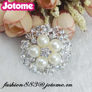 Jotome 40mm wedding Clothing Accessories round shape Pearl & Rhinestone Button /Brooch for Bride Corsage
Jotome 40mm wedding Clothing Accessories round shape Pearl & Rhinestone Button /Brooch for Bride Corsage