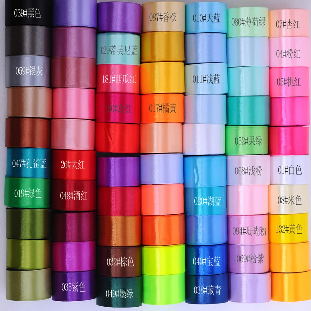 6mm 10mm 15mm 20mm 25mm 40mm 50mm Silk Satin Ribbons DIY Handmade Crafts Christmas Wedding Birthday Party Gift Wrapping Ribbons
6mm 10mm 15mm 20mm 25mm 40mm 50mm Silk Satin Ribbons DIY Handmade Crafts Christmas Wedding Birthday Party Gift Wrapping Ribbons