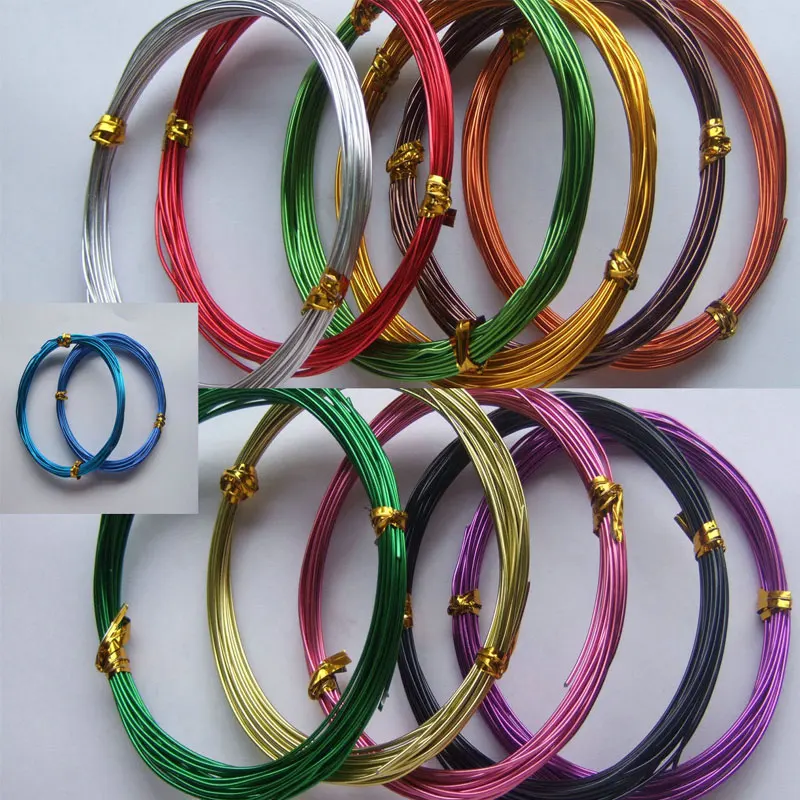 5 Meters / Roll 18 gauge (1mm) Aluminium Carft Floristry Wire For Jewellery Beading Making
5 Meters / Roll 18 gauge (1mm) Aluminium Carft Floristry Wire For Jewellery Beading Making