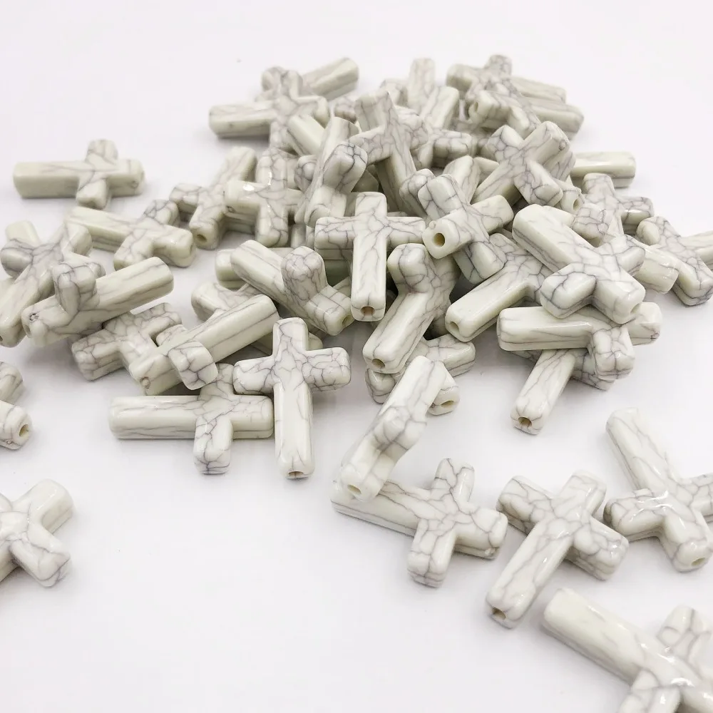 50pc white red brown purple Cross Natural Stone Beads Seed Loose Spacer Cross Beads for Bracelet Design Dyed 24x18x6mm Hole: 2mm
50pc white red brown purple Cross Natural Stone Beads Seed Loose Spacer Cross Beads for Bracelet Design Dyed 24x18x6mm Hole: 2mm