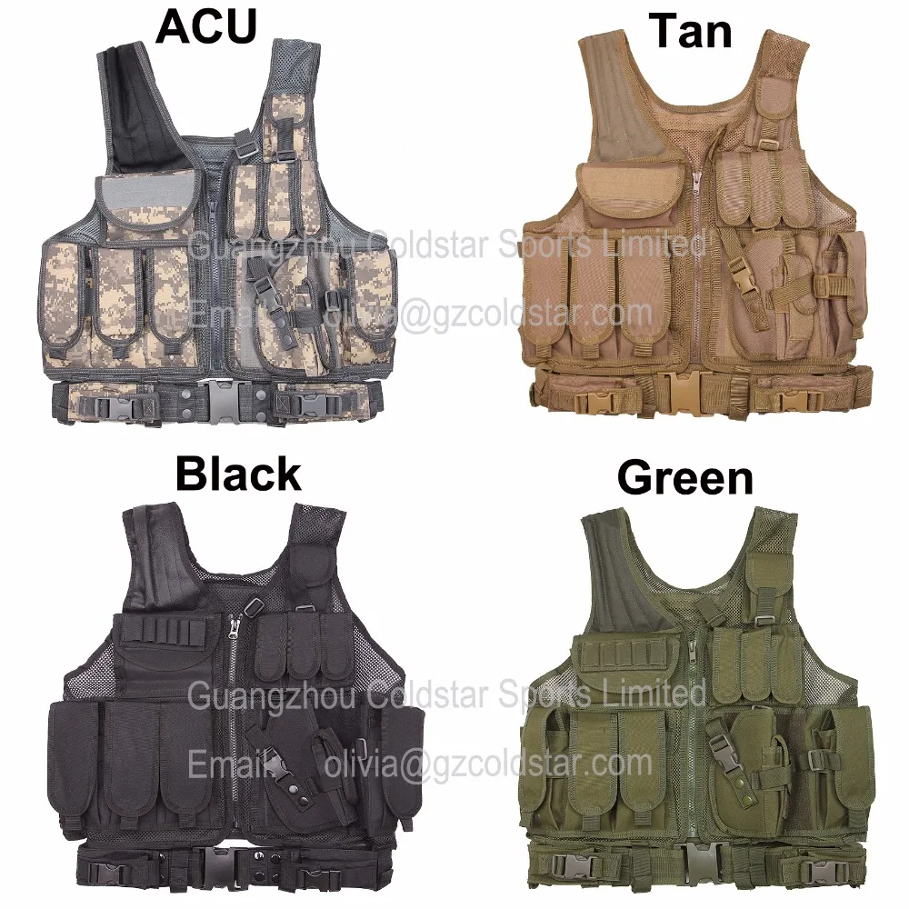 MOLLE Outdoor Camouflage Hunting Vest Tactical Military Army Combat Airsoft Wargame Armor Protective Clothes With Pouches
MOLLE Outdoor Camouflage Hunting Vest Tactical Military Army Combat Airsoft Wargame Armor Protective Clothes With Pouches