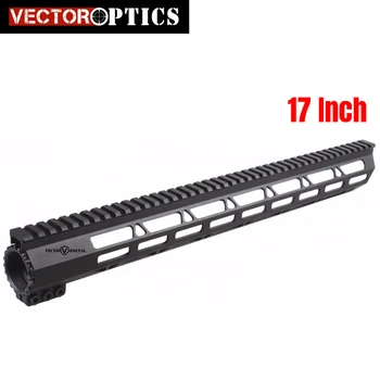 

Vector Optics Tactical Slim M-LOK 17 inch Free Float Handguard Picatinny Rail Mount Bracket fit 223 5.56 AR 15 M4 M16
